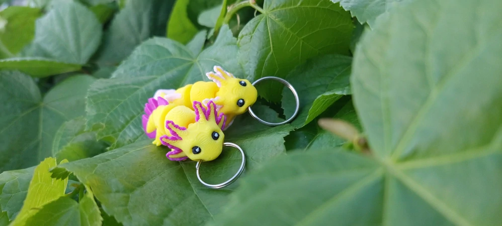 axolotl - klíčenka