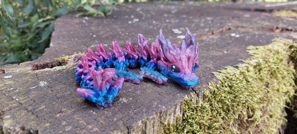 Woodland baby dragon