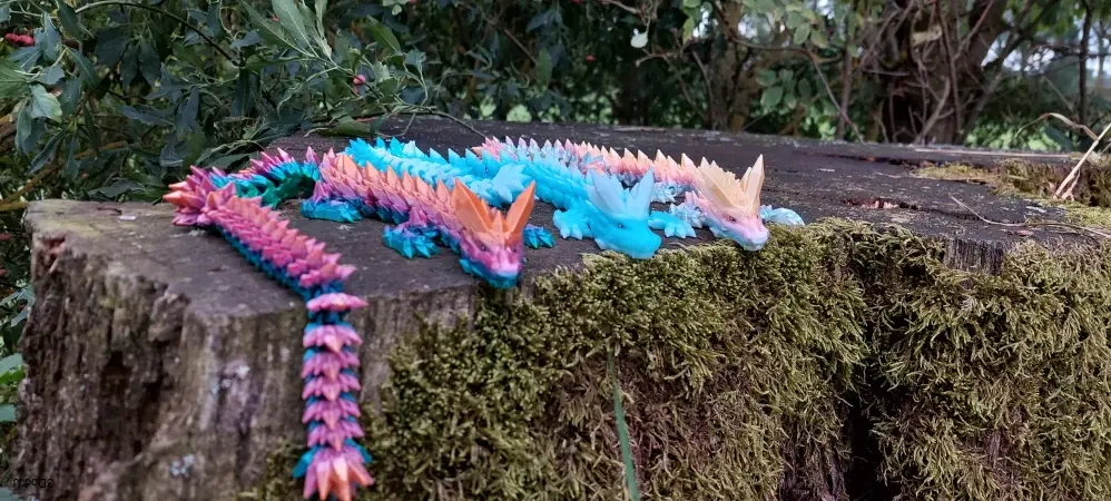 Crystal dragon