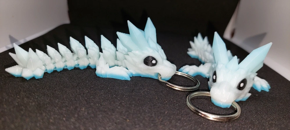 Crystal dragon klíčenka