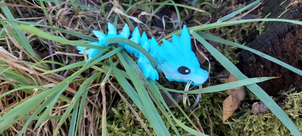 Crystal dragon klíčenka