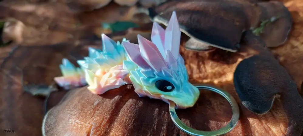 Crystal dragon klíčenka