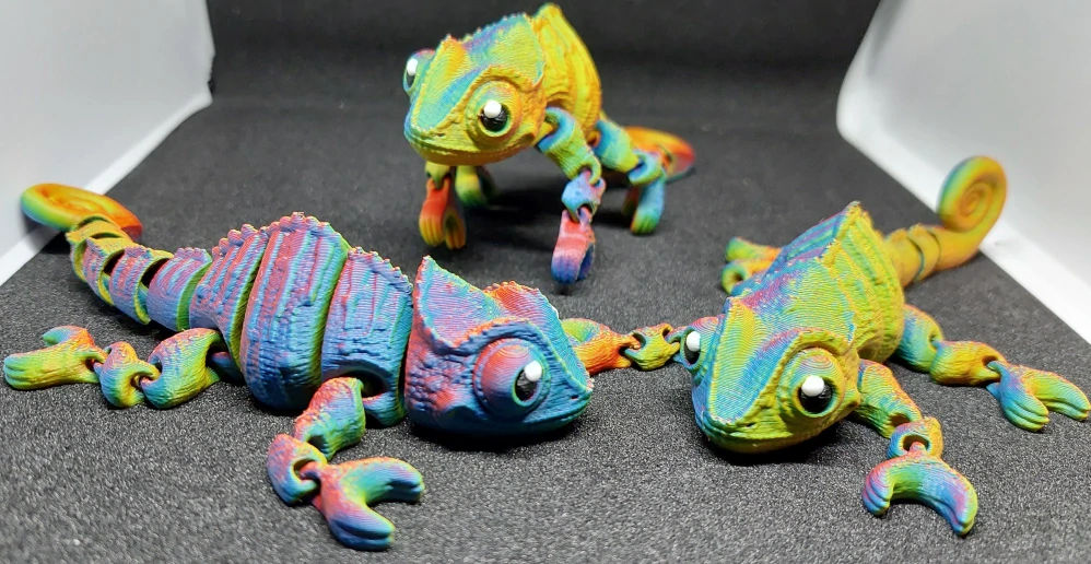 Chameleon tricolora matná