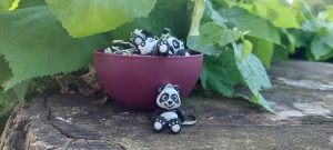 Panda - klíčenka