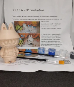 Bubula - 3D omalovánka