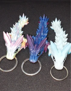 Crystal dragon klíčenka 