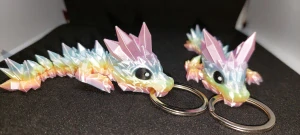 Crystal dragon klíčenka