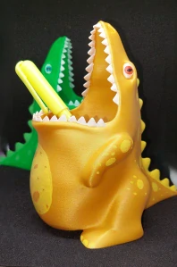 Dino stojánek na tužky - kreslený