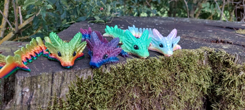 Axolotl baby dragon