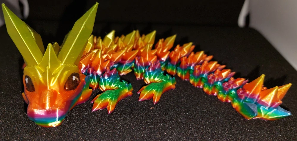 Crystal baby dragon
