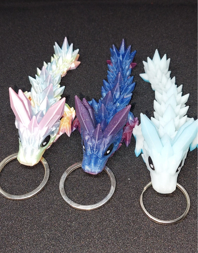 Crystal dragon klíčenka 