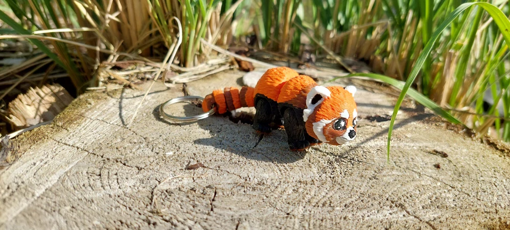 Červená panda - klíčenka velká