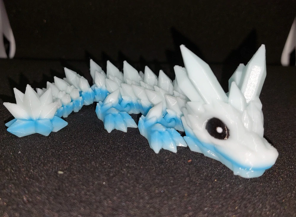 Crystal baby dragon