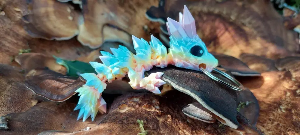 Crystal dragon klíčenka