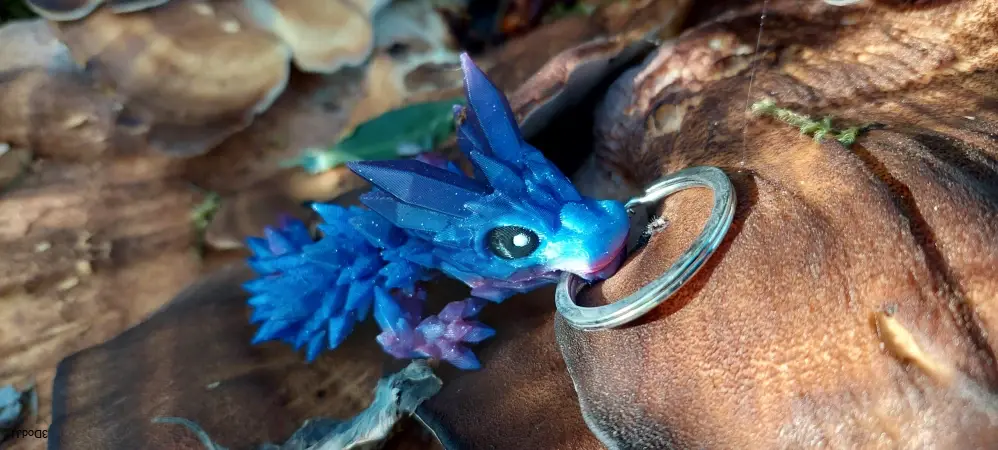 Crystal dragon klíčenka
