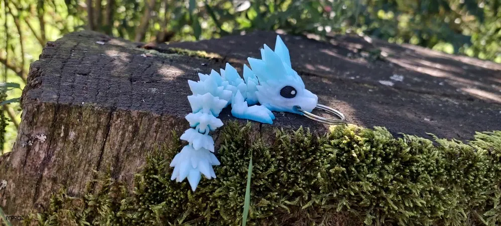 Crystal dragon klíčenka