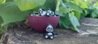 Panda - klíčenka